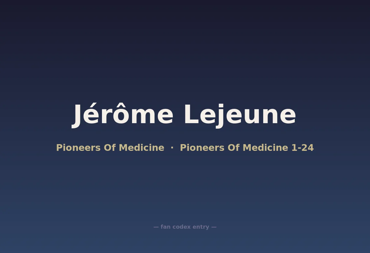 Jérôme Lejeune