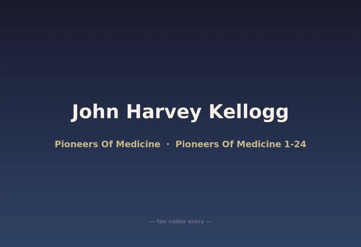 John Harvey Kellogg